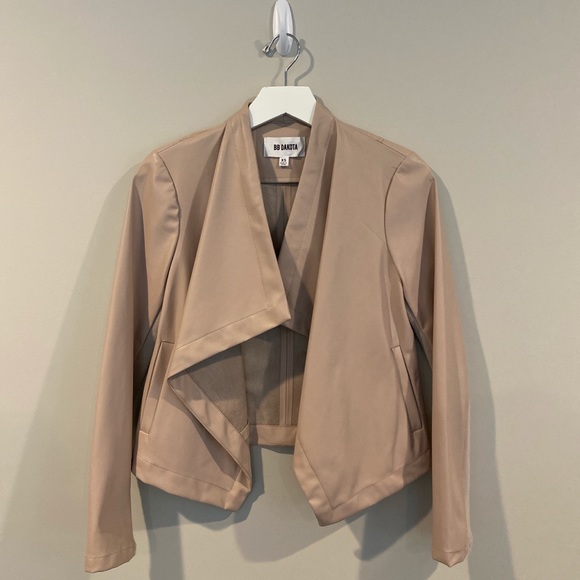 Small BB Dakota Faux Leather Jacket - Picture 1 of 4